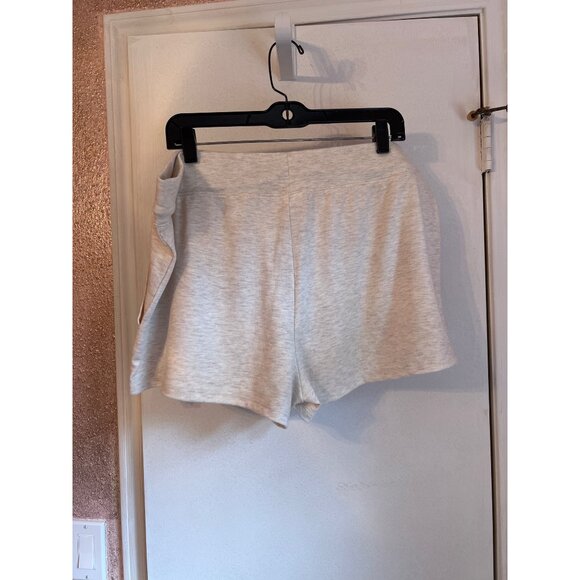 Cozy Womens Heather Gray Drawstring Lounge Shorts By Stars Above Size XXL Soft C - Picture 5 of 6